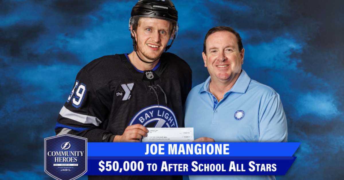 Tampa Bay Lightning Community Hero: Joe Mangione