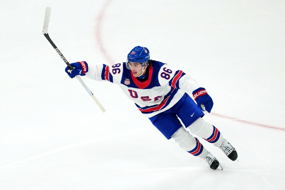 Jack Hughes wants the puck from his Olympic gold-medal game-winning OT goal