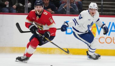 Panthers and Maple Leafs are trade deadline sellers with playoffs likely out of reach