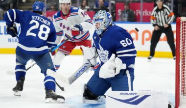 Maple Leafs beat Rangers 4-3, eliminating New York from playoff contention