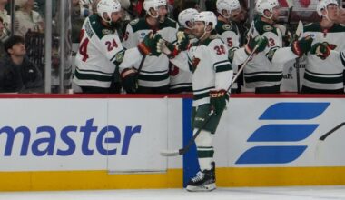 Zuccarello scores in OT as the Wild beat the Blackhawks 4-3