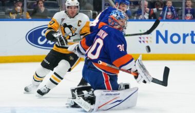 Penguins' Sidney Crosby returns from brief injury absence to face Islanders