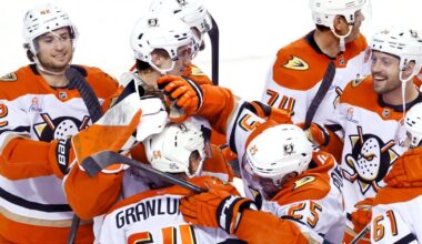 Mikael Granlund's hat trick gives the Ducks a win over the Flames