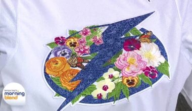 Tampa Artist Designs Jersey for Lightning's Women in Sports Night on March 10