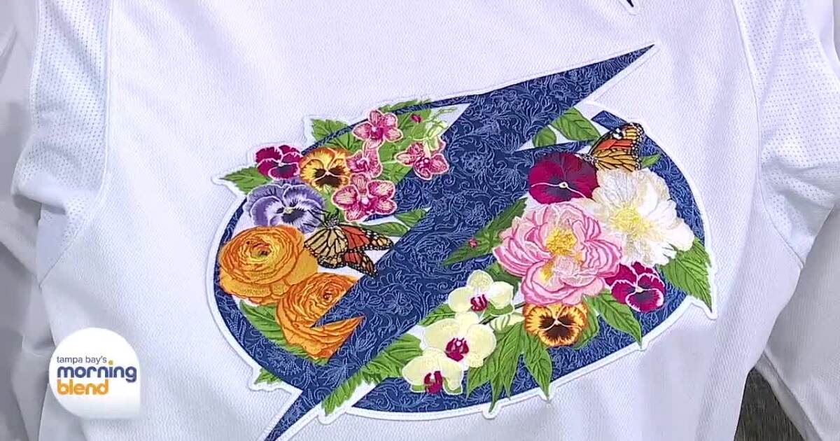 Tampa Artist Designs Jersey for Lightning's Women in Sports Night on March 10