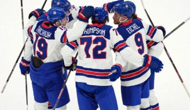 Thompson, Eichel to be recognized ahead of Sabres, Golden Knights matchup