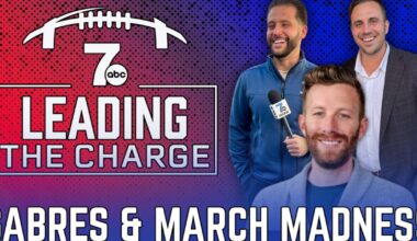 The Sabres continue to roll and March Madness returns to Buffalo