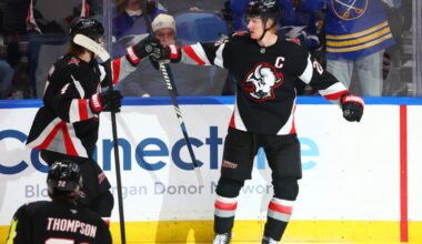Buffalo Sabres deliver epic performance to take over division lead