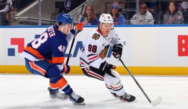 Why Connor Bedard's offensive growth with Blackhawks stems from him creating more space