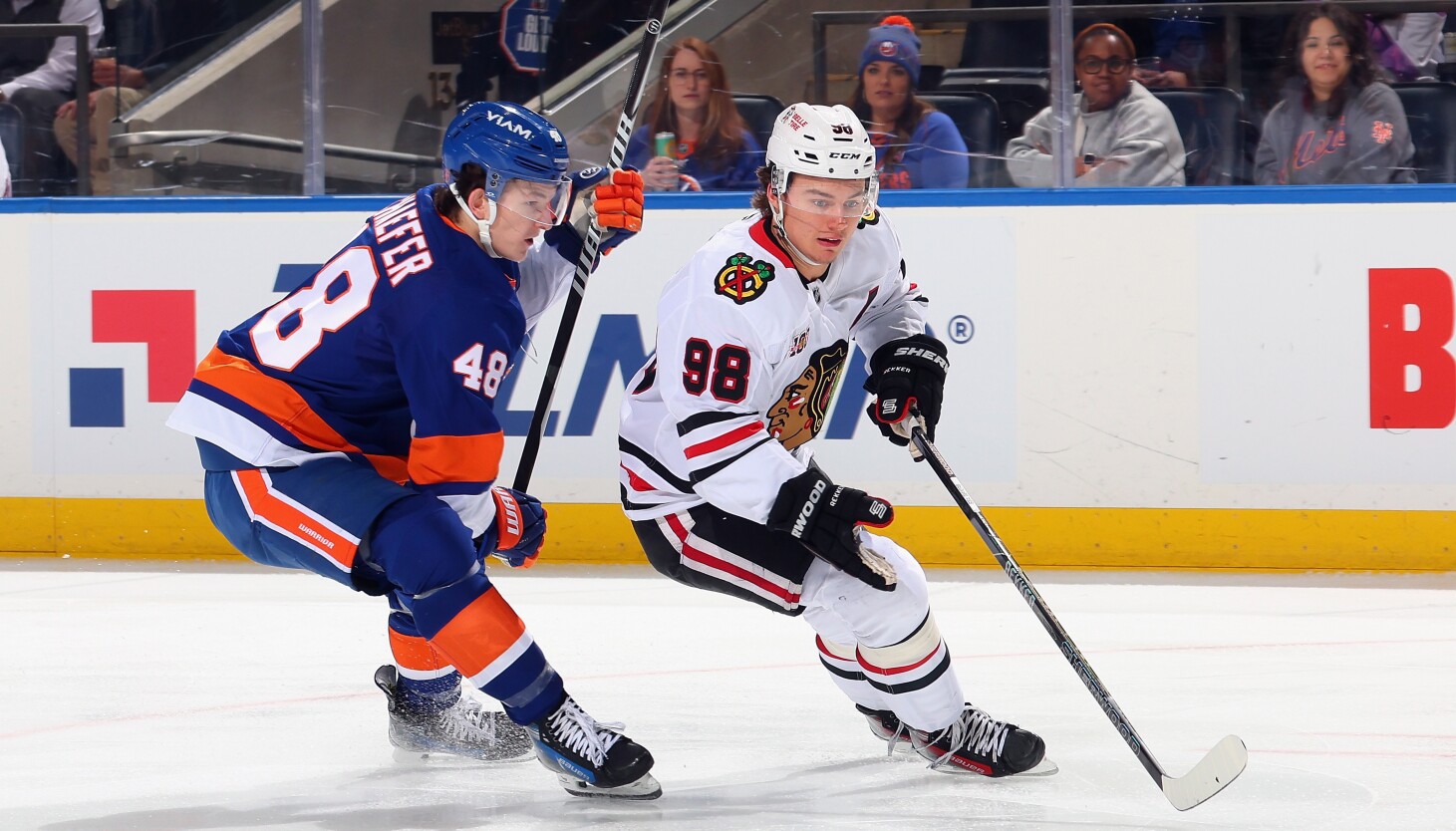 Why Connor Bedard's offensive growth with Blackhawks stems from him creating more space