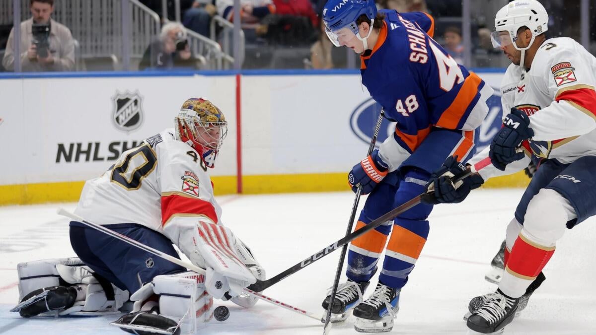 NHL picks: Will Matthew Schaefer break rookie goal record Monday vs. Penguins?