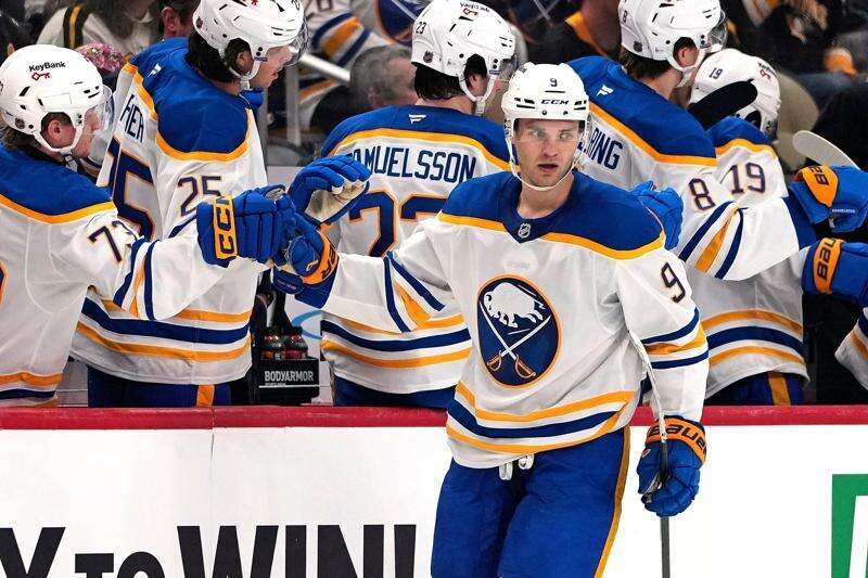 McLeod and Tuch score short-handed goals to power Sabres past Penguins, 5-1 – Butler Eagle