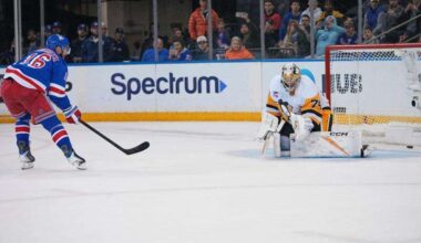Trocheck scores shootout winner as Rangers edge Penguins – Butler Eagle
