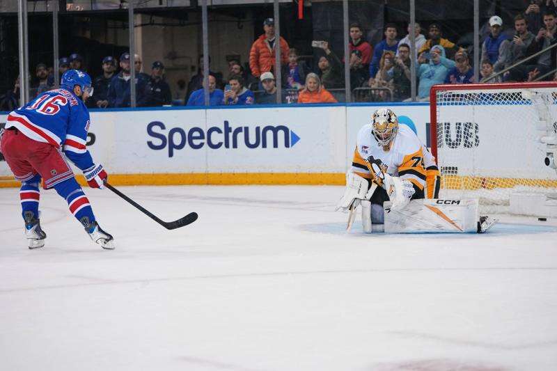 Trocheck scores shootout winner as Rangers edge Penguins – Butler Eagle