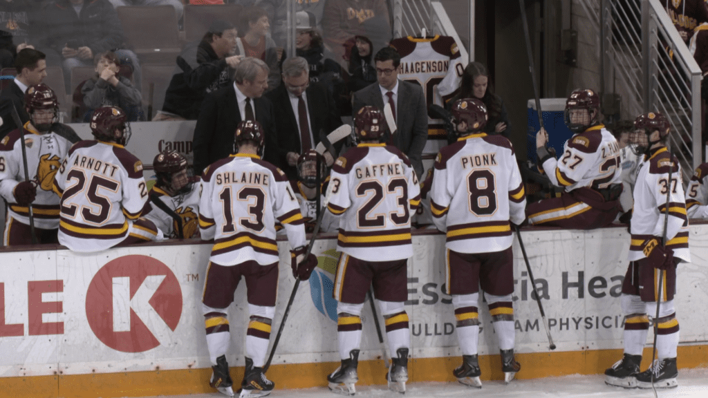 UMD men's hockey comes up short against Michigan in NCAA quarterfinal