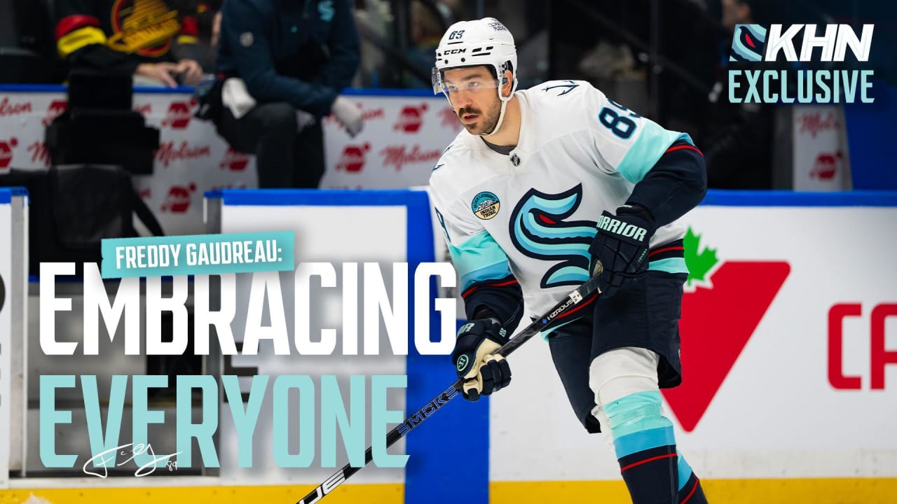 Freddy Gaudreau: Embracing Everyone | Seattle Kraken