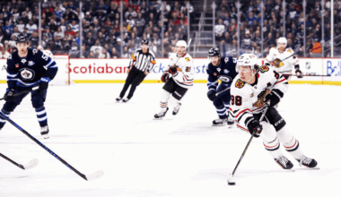 Schiefele Leads Jets to Win Over Chicago Blackhawks in Overtime