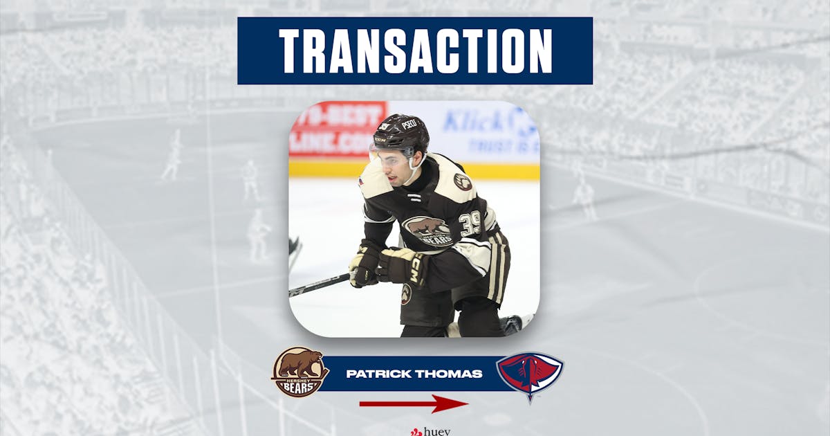 South Carolina Stingrays | FORWARD PATRICK THOMAS RE-ASSIGNED TO SOUTH CAROLINA