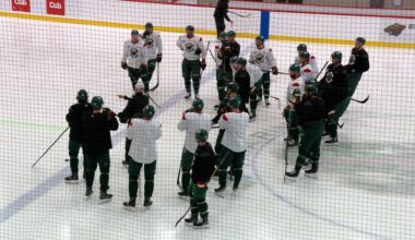 Watch: Wild head coach Hynes talks practice, schedule, and defensive combinations