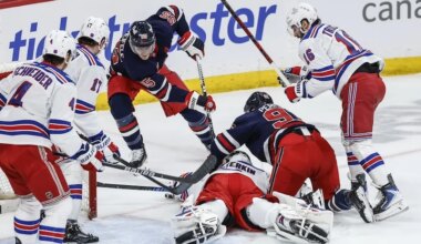 Alexis Lafreniere Has Goal, Assist to Lead Rangers to a 6-3 Victory Over Jets