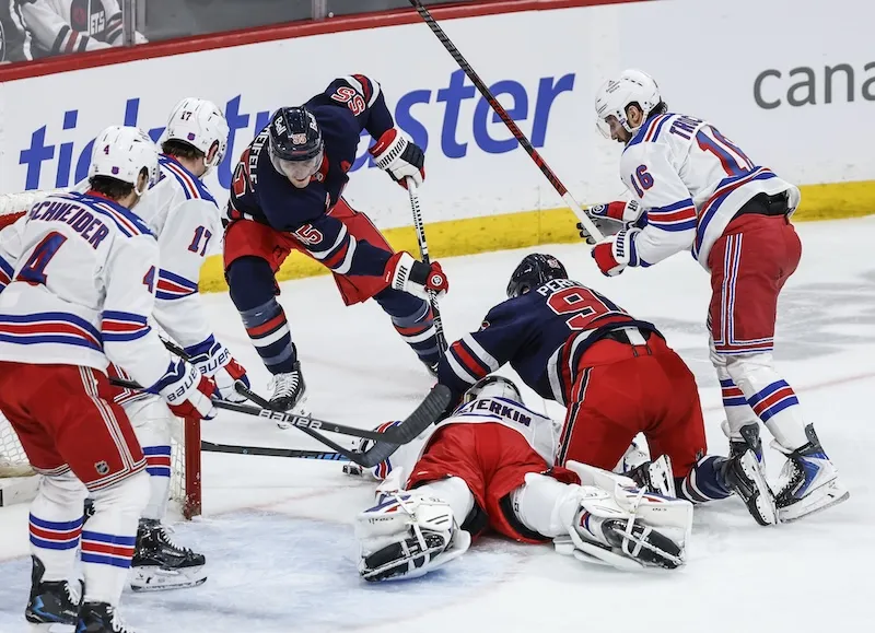 Alexis Lafreniere Has Goal, Assist to Lead Rangers to a 6-3 Victory Over Jets