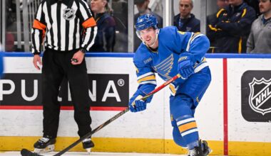 Holloway, Binnington lead Blues to 5-1 win over Maple Leafs