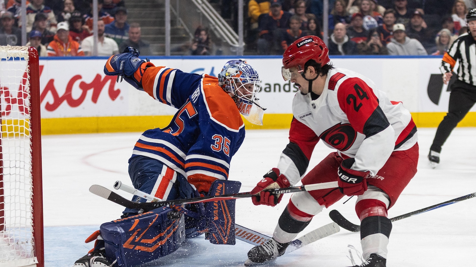 East-leading Hurricanes beat the Oilers 6-3 for their 7th victory in 8 games