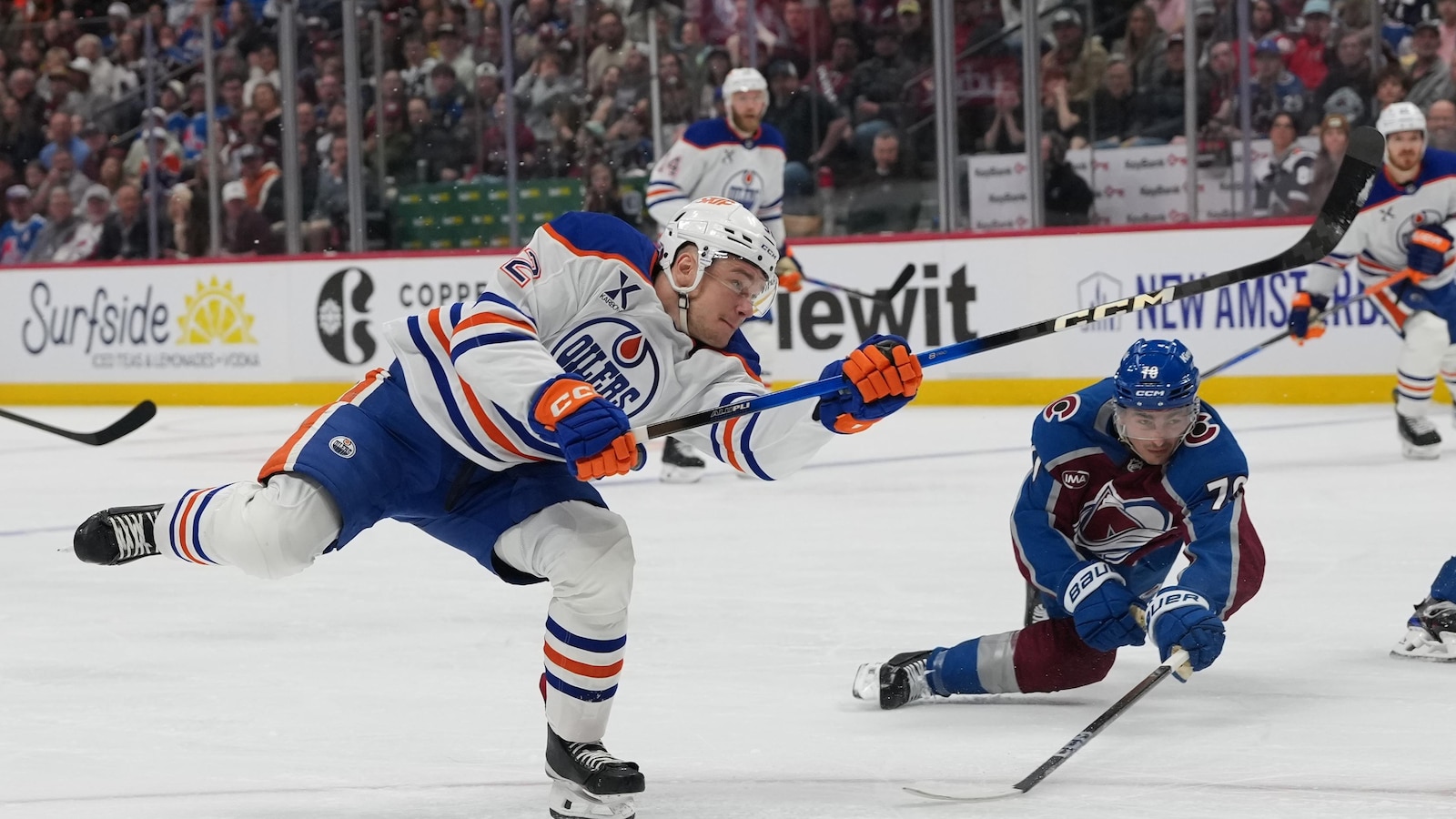 McDavid’s late power-play winner lifts the Oilers past the Avalanche 4-3