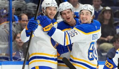 Sabres beat the Lightning 6-2 for their 3rd straight victory