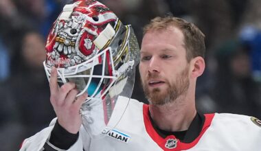 James Reimer makes 16 saves as Senators blank Canucks 2-0