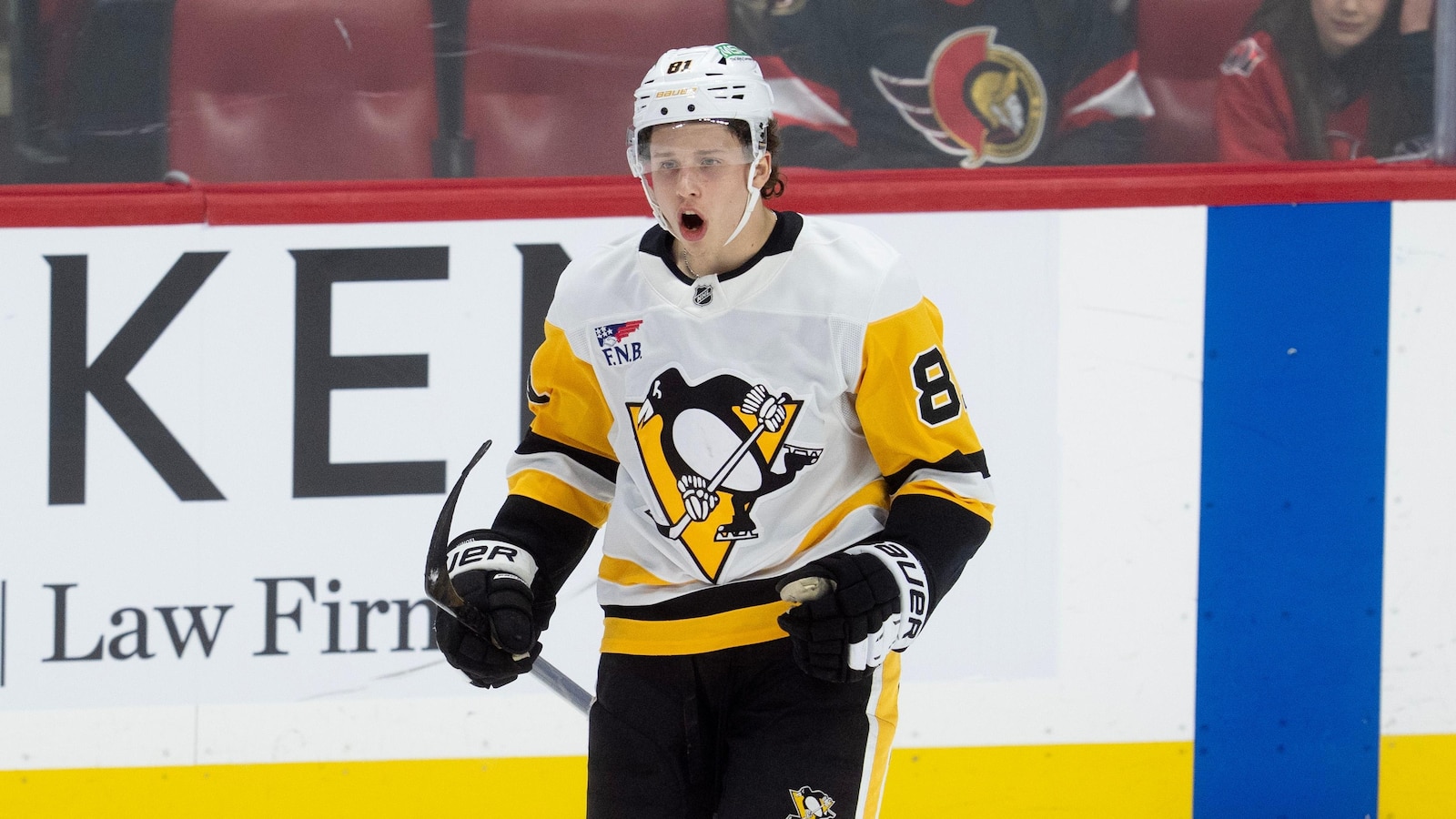 Kindel nets shootout winner as Penguins lose Crosby but squeeze past Senators 4-3