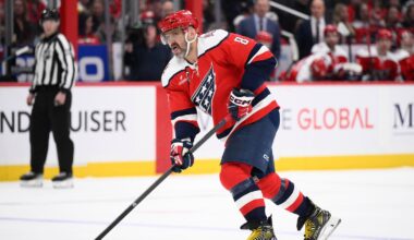 Avalanche beat Capitals in OT after Alex Ovechkin scores his 1,000th NHL goal counting playoffs