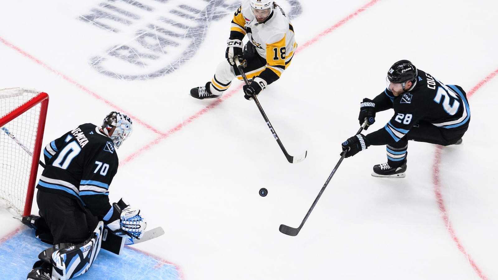 Penguins rally from two-goal deficit to top Mammoth 4-3