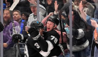 Panarin leads LA Kings past Islanders 5-3 for their 1st victory under interim coach D.J. Smith