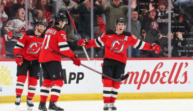 J. Hughes has 4 points, Devils rally past Blackhawks with 3 goals in 3rd
