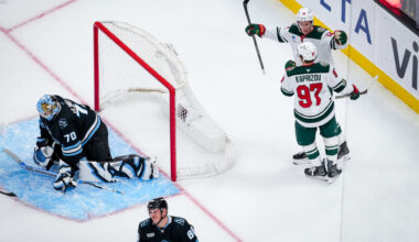 Morning Skate Wrap Up: Wild vs. Mammoth