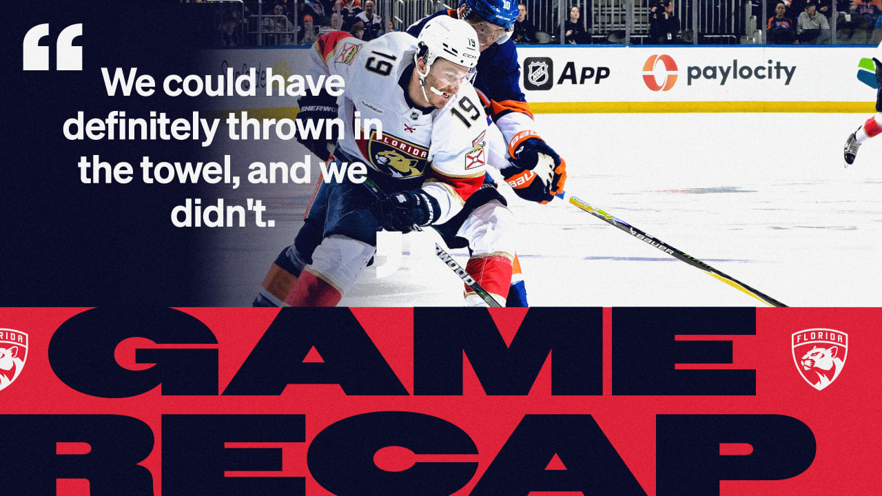 RECAP: Islanders 5, Panthers 2