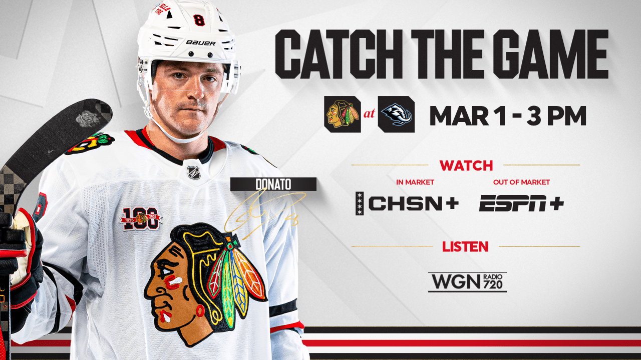 PREVIEW: Blackhawks Visit Mammoth in Sunday Matinee Matchup