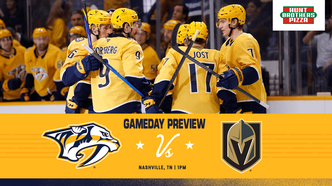 GAME DAY: Golden Knights vs. Preds, March 20