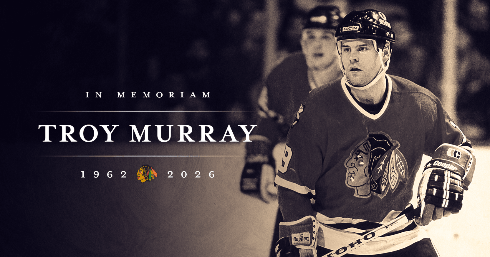 Longtime Chicago Blackhawks analyst Troy Murray, dead at 63