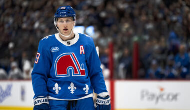 Avalanche star Nathan MacKinnon scores 50 goals for second time in his career