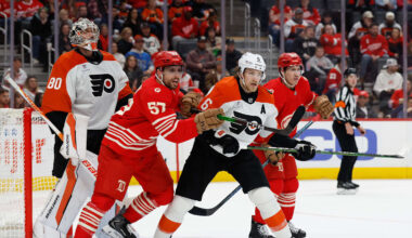 Porter Martone celebrates