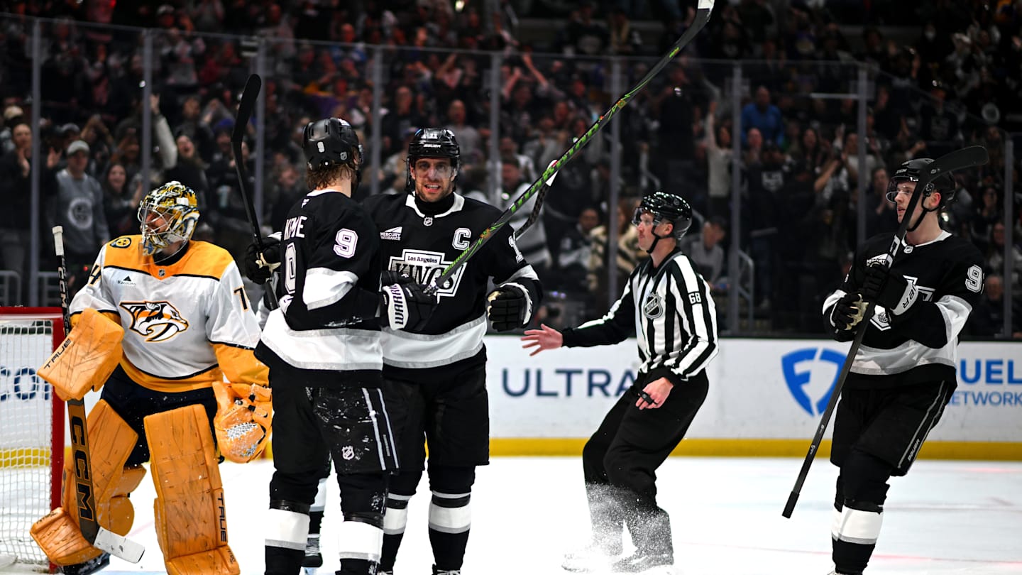 Adrian Kempe, Anze Kopitar, Los Angeles Kings