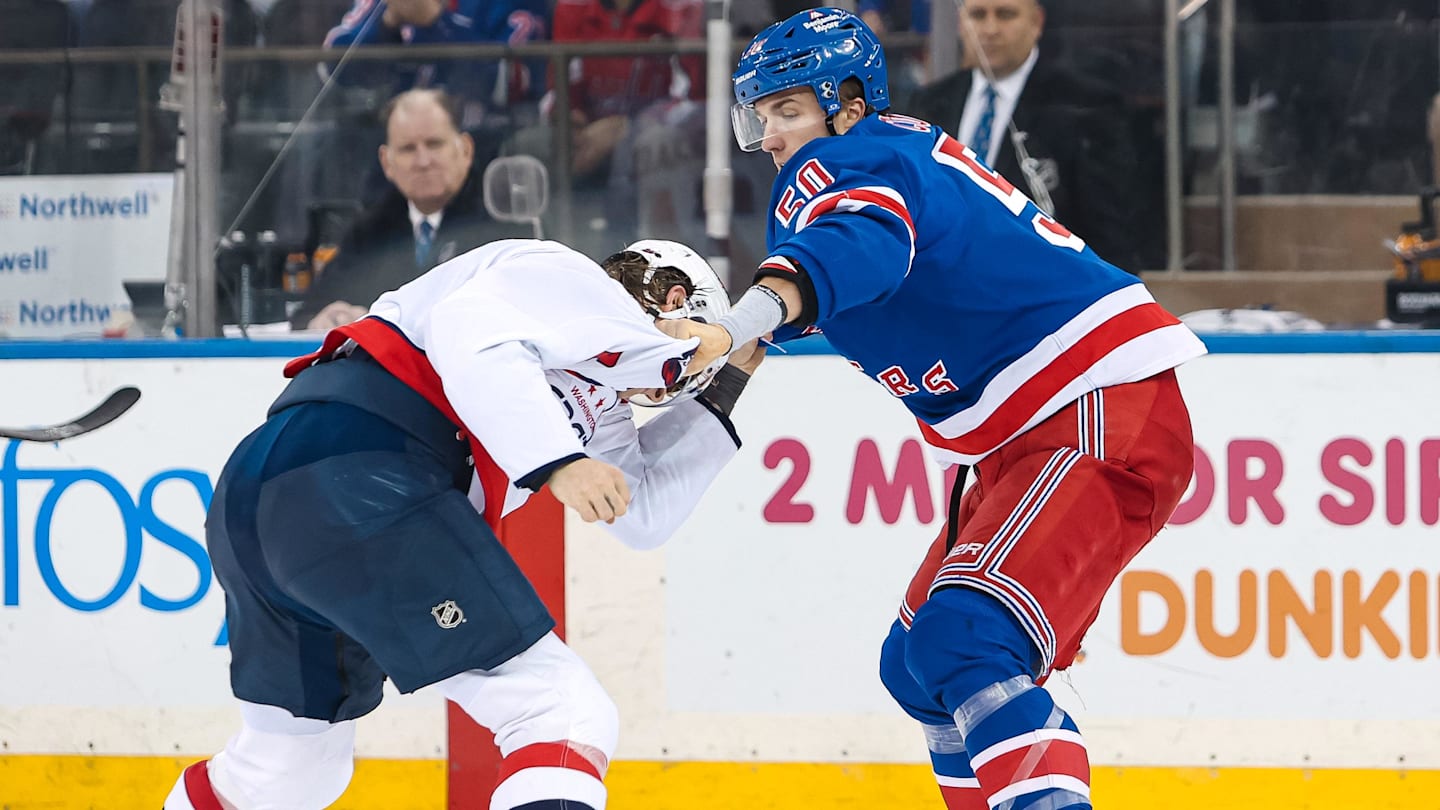 NY Rangers Elicit Strong Emotional Reaction From Capitals in Blowout Win