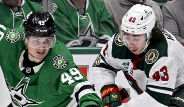 Injuries are already starting to pile up on the Stars ahead of their big playoff series with the Minnesota Wild. (Mandatory Credit: Jerome Miron-Imagn Images)
