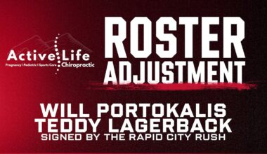Rapid City Rush | RUSH SIGN WILL PORTOKALIS AND TEDDY LAGERBACK