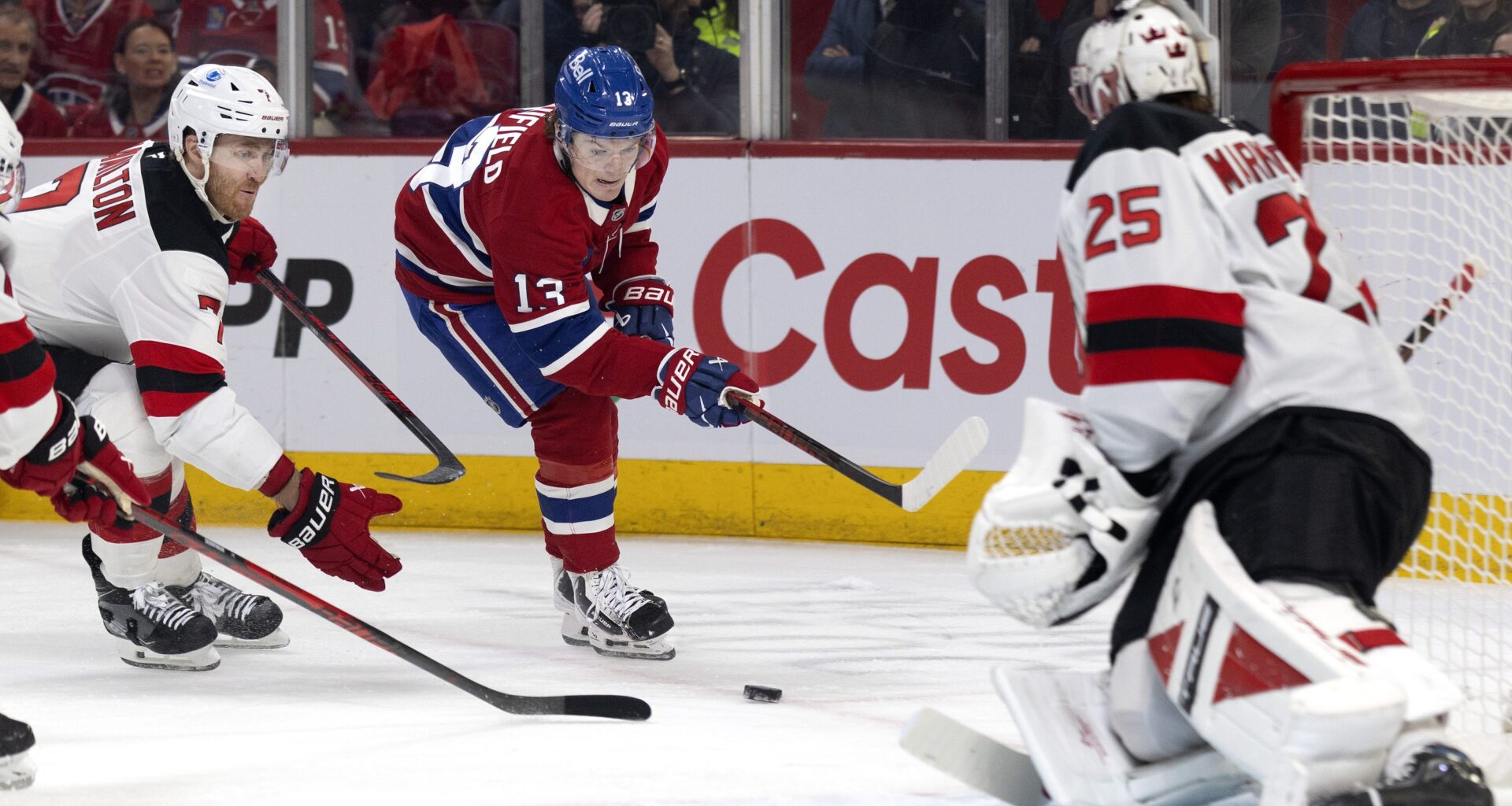 About Last Night: Cole Caufield shows frustration over being stuck at 49 goals