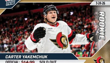 Yakemchuk NHL Ready! What It means for the Ottawa Senators Prospect