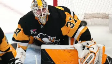 Penguins goaltender Arturs Silovs scheduled to start against Panthers
