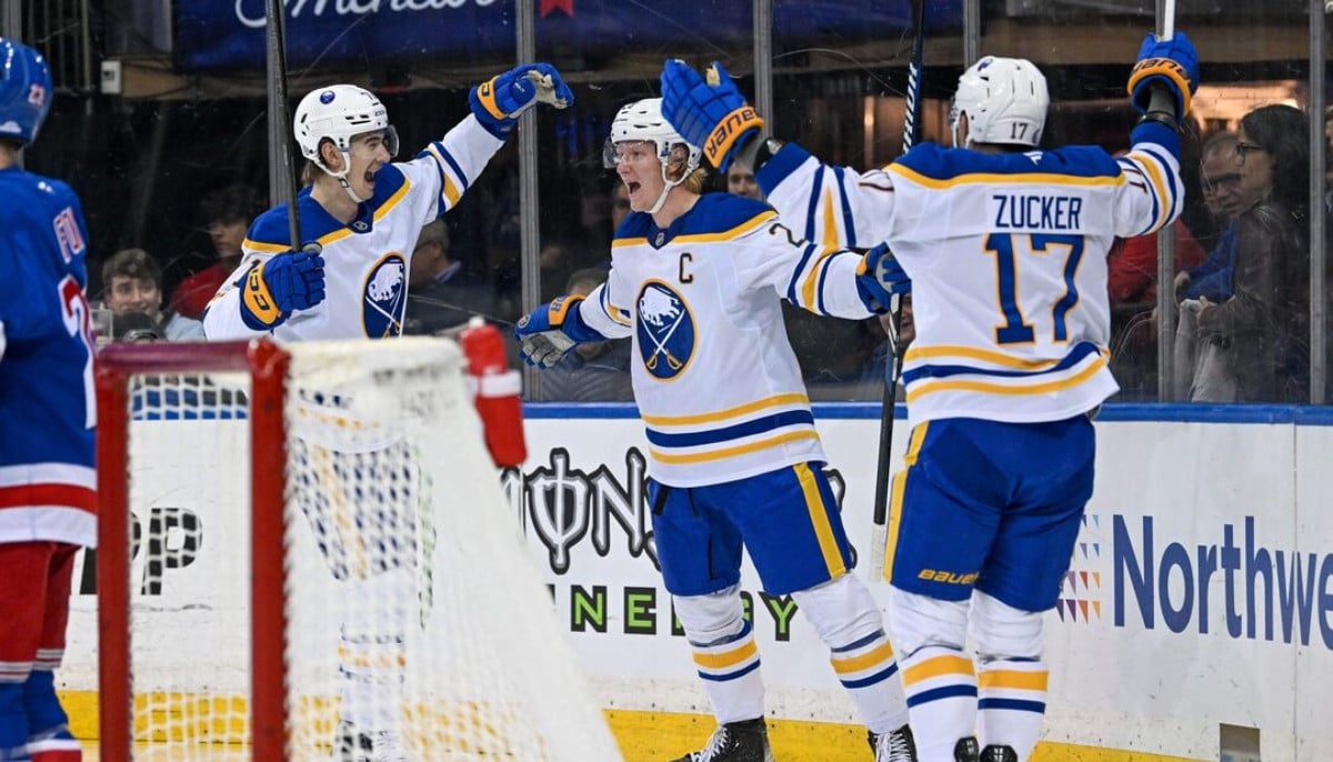 Sabres vs Rangers: Buffalo scores late to defeat New York and top Atlantic standings